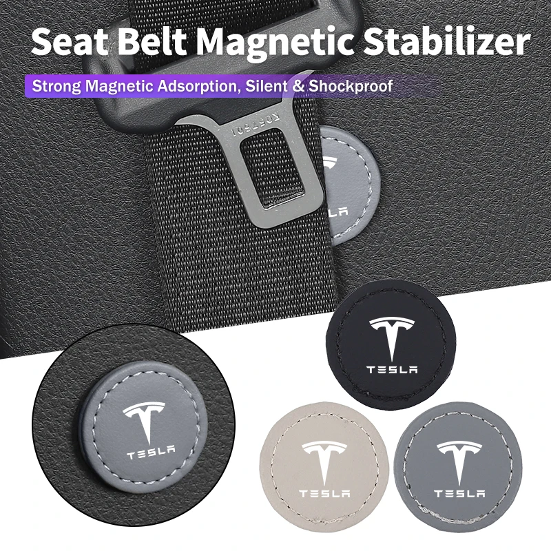 Universal Car Seat Belt Magnetic Stabilizer Seat Belt Clip Sticker For Tesla Model 3 Model S Model X Model Y Roadster Bonina
Universal Car Seat Belt Magnetic Stabilizer Seat Belt Clip Sticker For Tesla Model 3 Model S Model X Model Y Roadster Bonina