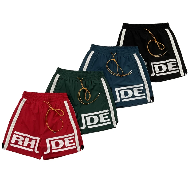 American Style Rhude Casual Shorts Summer Men High Quality Loose Logo Print Sports Shorts Streetwear
American Style Rhude Casual Shorts Summer Men High Quality Loose Logo Print Sports Shorts Streetwear