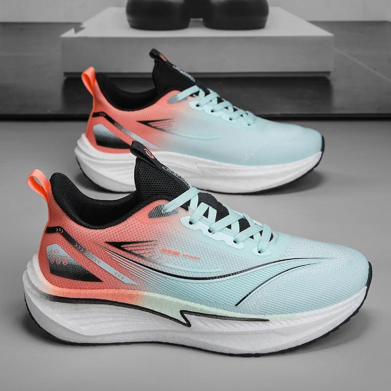 Мужские кроссовки 2025, легкие кроссовки с дышащей сеткой, амортизирующая противоскользящая спортивная обувь для марафонских тренировок для мужчин
Мужские кроссовки 2025, легкие кроссовки с дышащей сеткой, амортизирующая противоскользящая спортивная обувь для марафонских тренировок для мужчин