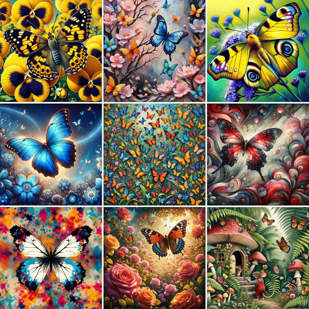Flowers Butterfly Printed Fabric Cross Stitch DIY Embroidery Patterns Handmade Craft Painting Sewing Jewelry Floss Room Decor
Flowers Butterfly Printed Fabric Cross Stitch DIY Embroidery Patterns Handmade Craft Painting Sewing Jewelry Floss Room Decor