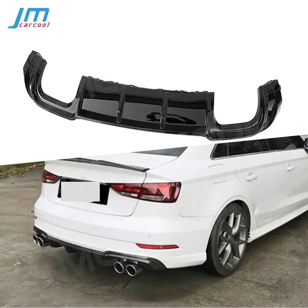 ABS Rear Diffuser Bumper Lip Cover for Audi A3 S3 Sline Sedan 2017-2021 not Standard Rear Lip Spoiler Extension Accessories
ABS Rear Diffuser Bumper Lip Cover for Audi A3 S3 Sline Sedan 2017-2021 not Standard Rear Lip Spoiler Extension Accessories