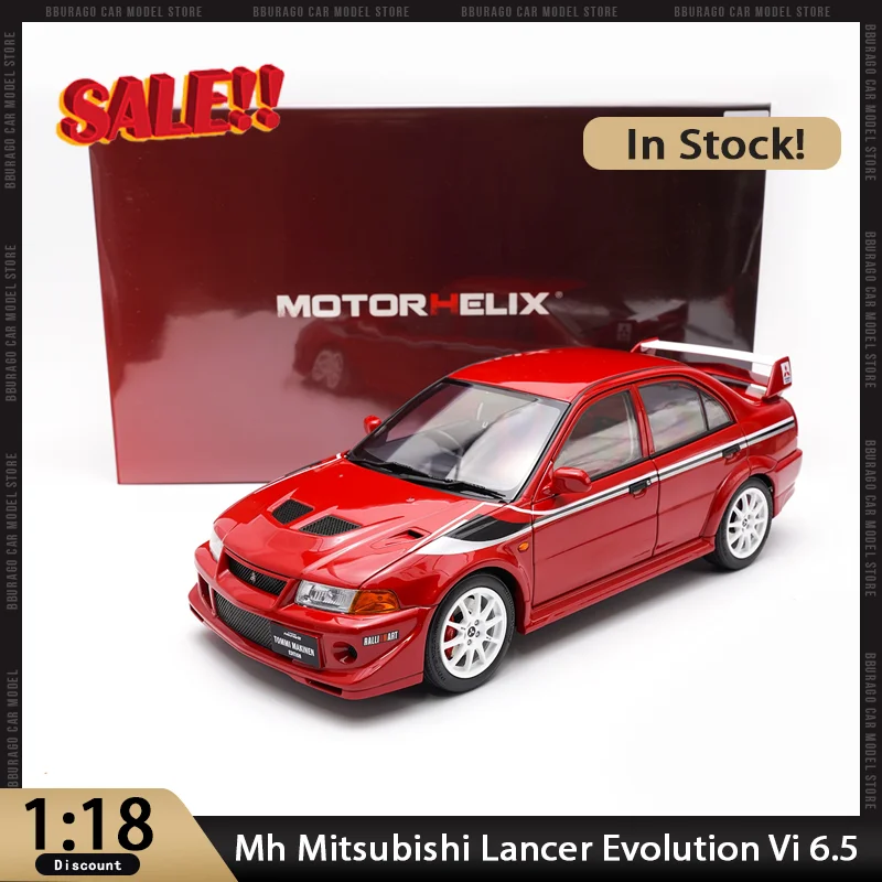 New In Stock Motorhelix Mh 1:18 Mitsubishi Lancer Evolution Vi 6.5 Limited Edition Alloy Diecast Car Model Alloy Collection Toy
New In Stock Motorhelix Mh 1:18 Mitsubishi Lancer Evolution Vi 6.5 Limited Edition Alloy Diecast Car Model Alloy Collection Toy
