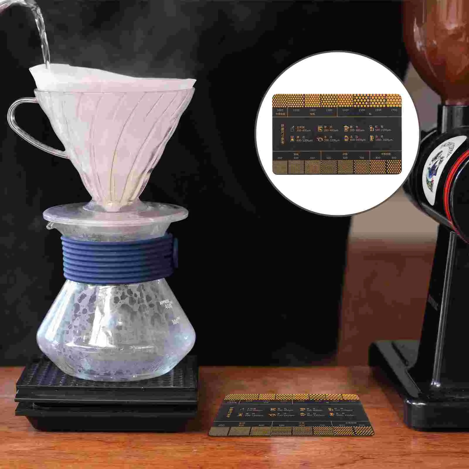 Coffee Grind Size Indicator For Consistent Coffee Measurement Tool For Espresso Coffee Grind Size Gauge Coffee Grind S
Coffee Grind Size Indicator For Consistent Coffee Measurement Tool For Espresso Coffee Grind Size Gauge Coffee Grind S