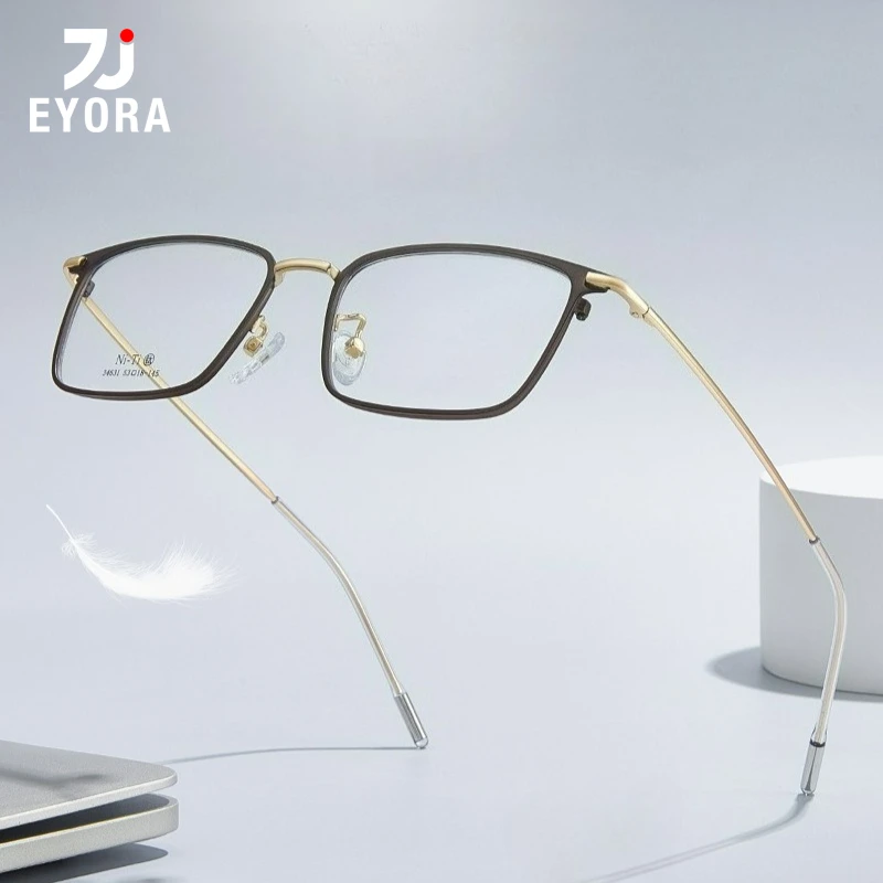 EYORA Ultralight Titanium Men Anti Blue Light Reading Glasses Anti-Reflection Myopia Eyewear Photochromic Progressive Eyeglasses
EYORA Ultralight Titanium Men Anti Blue Light Reading Glasses Anti-Reflection Myopia Eyewear Photochromic Progressive Eyeglasses