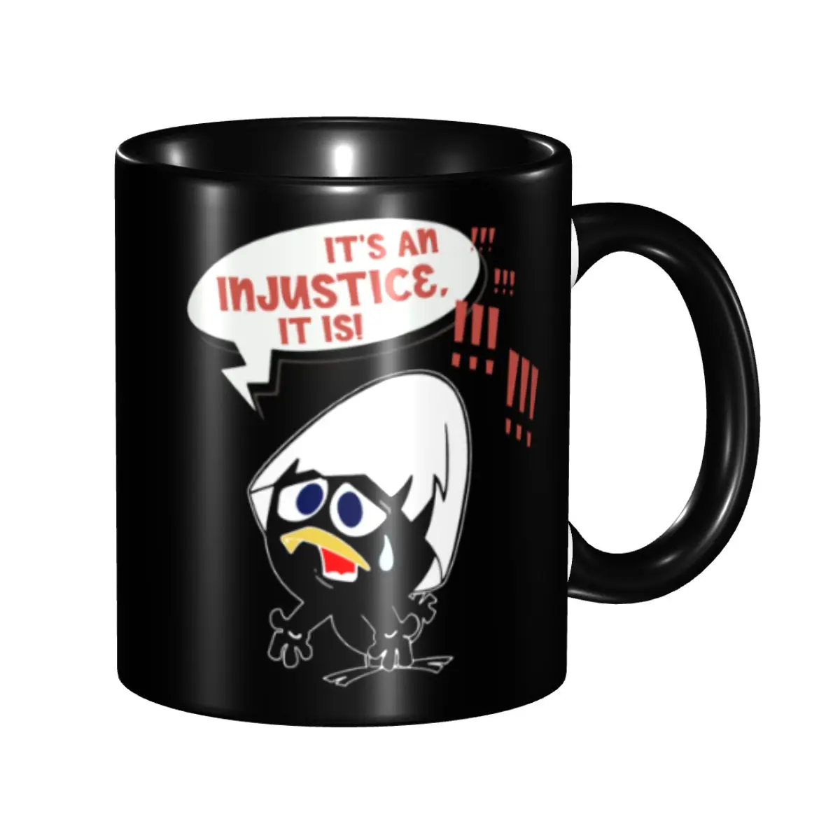 Calimero Its An Injustice Coffee Mug DIY Custom Ceramic Tea Milk Mug Cup
Calimero Its An Injustice Coffee Mug DIY Custom Ceramic Tea Milk Mug Cup
