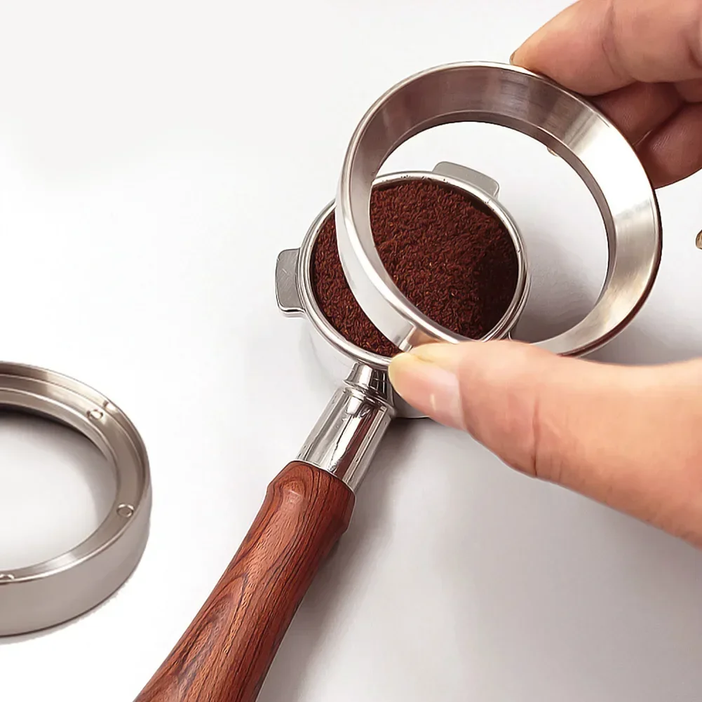49MM Magnetic Coffee Dosing Ring Aluminum For Brewing Bowl Powder Basket Spoon Tool Tampers Portafilter Coffeeware Milk Espresso
49MM Magnetic Coffee Dosing Ring Aluminum For Brewing Bowl Powder Basket Spoon Tool Tampers Portafilter Coffeeware Milk Espresso