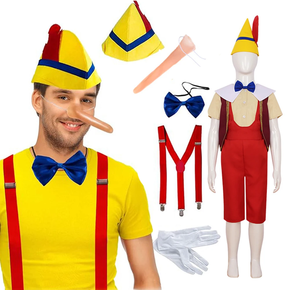 Hot 6PCS Le Avventure Di Anime Puppet Cosplay Costume Nose Boys And Girls Children Adult Halloween Cosplay Clothing Accessorie
Hot 6PCS Le Avventure Di Anime Puppet Cosplay Costume Nose Boys And Girls Children Adult Halloween Cosplay Clothing Accessorie