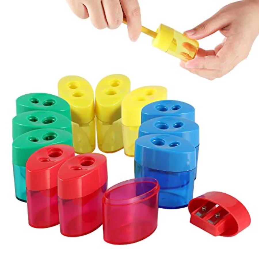 2-Hole Pencil Sharpener - Handheld, Pack for
2-Hole Pencil Sharpener - Handheld, Pack for