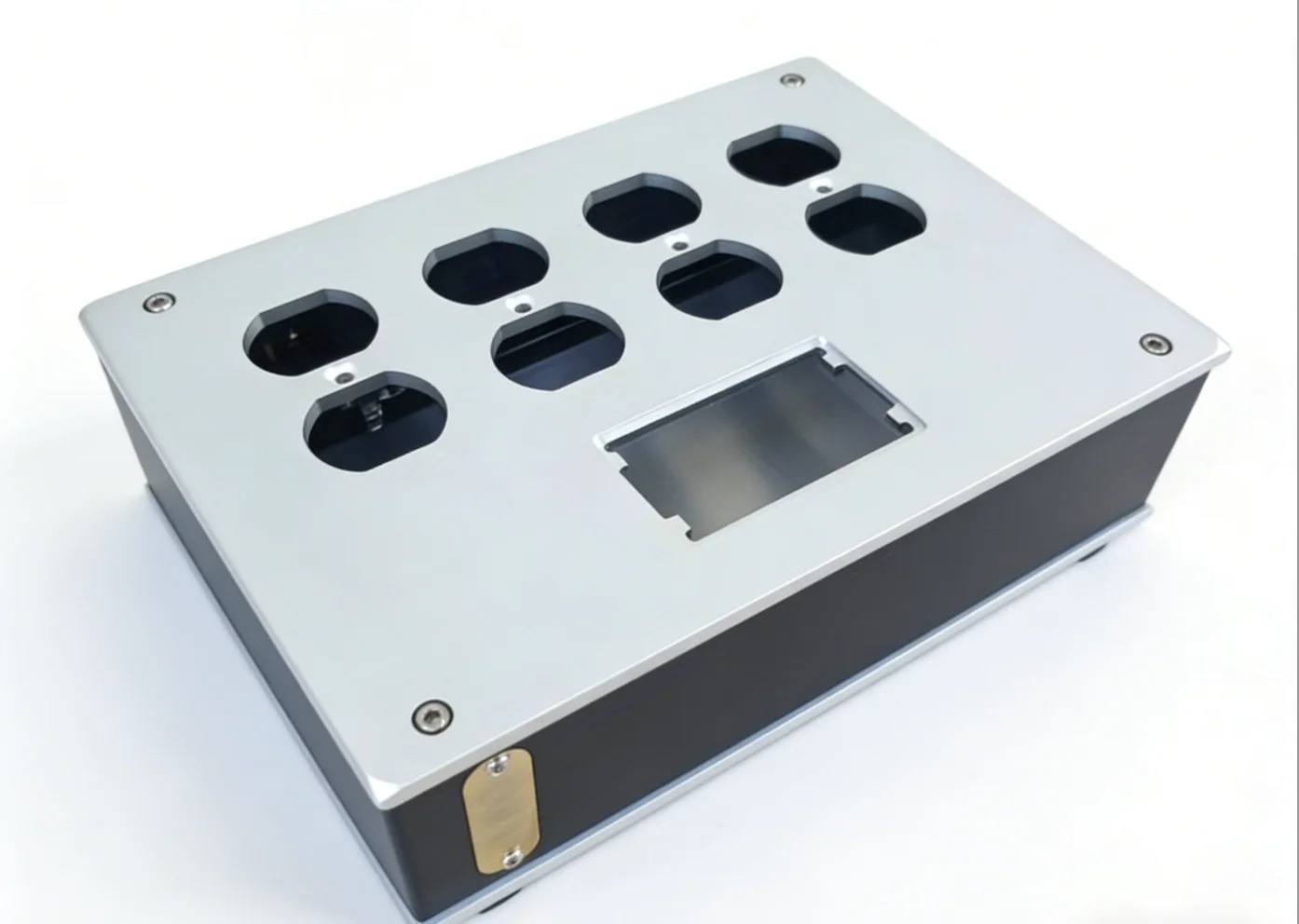 (240*74*180mm)Hi-Fi All-Aluminum Power Chassis, American Standard DIY Power Strip Enclosure for Audio
(240*74*180mm)Hi-Fi All-Aluminum Power Chassis, American Standard DIY Power Strip Enclosure for Audio