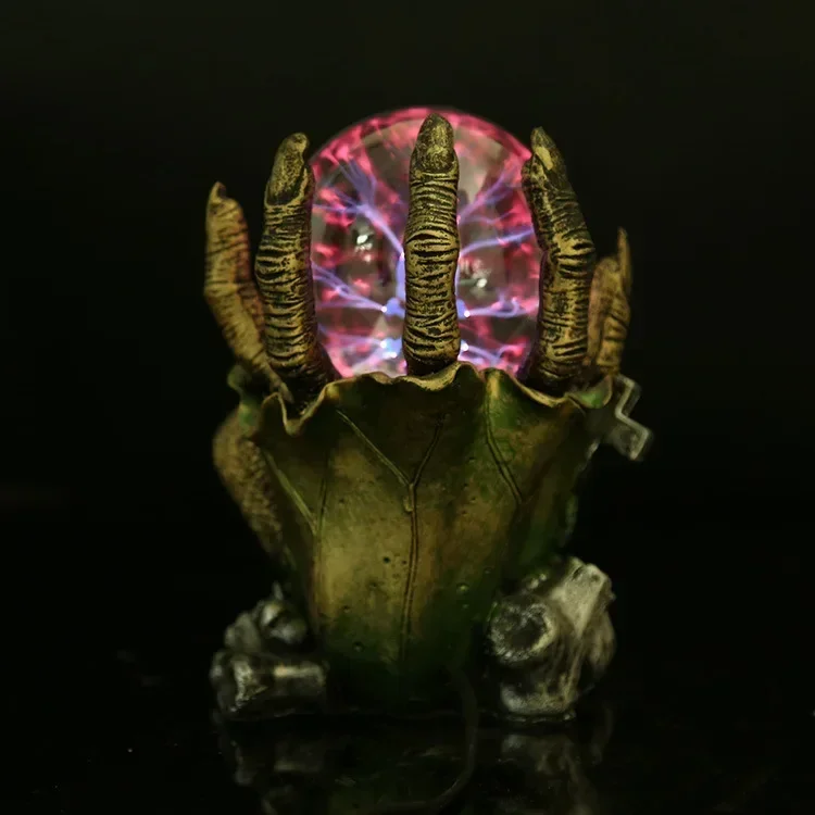 [Funny Devil Skeleton hand Electrostatic Plasma Ball Sphere Light Magic Crystal holiday Lamp Household/Office Desktop Decoration
[Funny Devil Skeleton hand Electrostatic Plasma Ball Sphere Light Magic Crystal holiday Lamp Household/Office Desktop Decoration