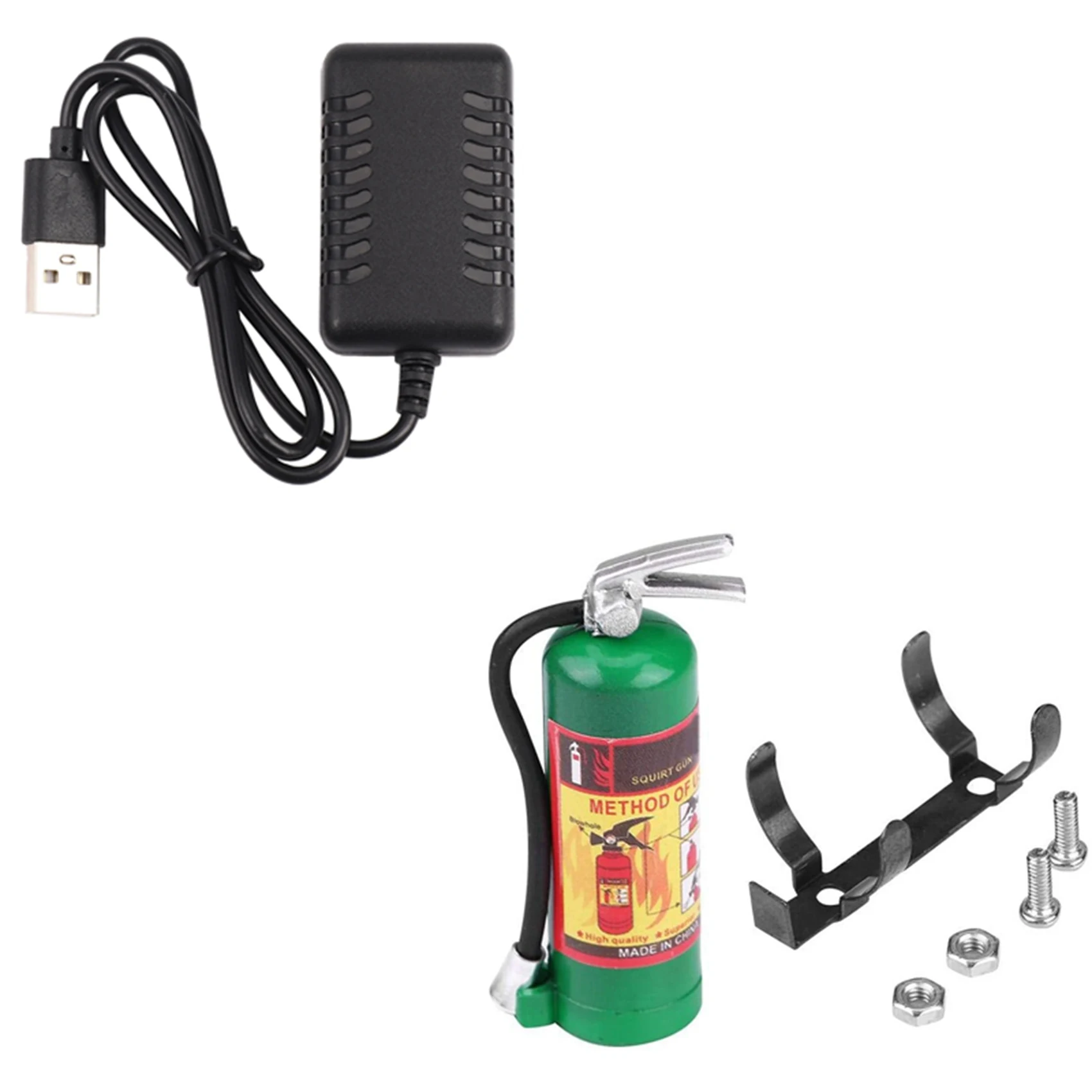 A13Q-7.4V 2000Mah 5Cm XH-3P Quick USB Charger & RC Decoration Metal Mini Fire Extinguisher For Axial SCX10 90046 Traxxas TRX4
A13Q-7.4V 2000Mah 5Cm XH-3P Quick USB Charger & RC Decoration Metal Mini Fire Extinguisher For Axial SCX10 90046 Traxxas TRX4