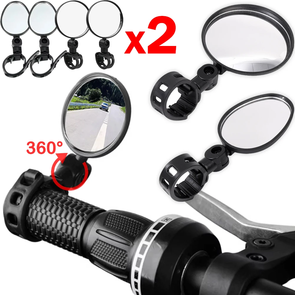 360 Rotating Bicycle Motorcycle Rearview Mirror Universal Bicycle Mirror Handlebar Rearview Mirror Bicycle Riding Accessories
360 Rotating Bicycle Motorcycle Rearview Mirror Universal Bicycle Mirror Handlebar Rearview Mirror Bicycle Riding Accessories