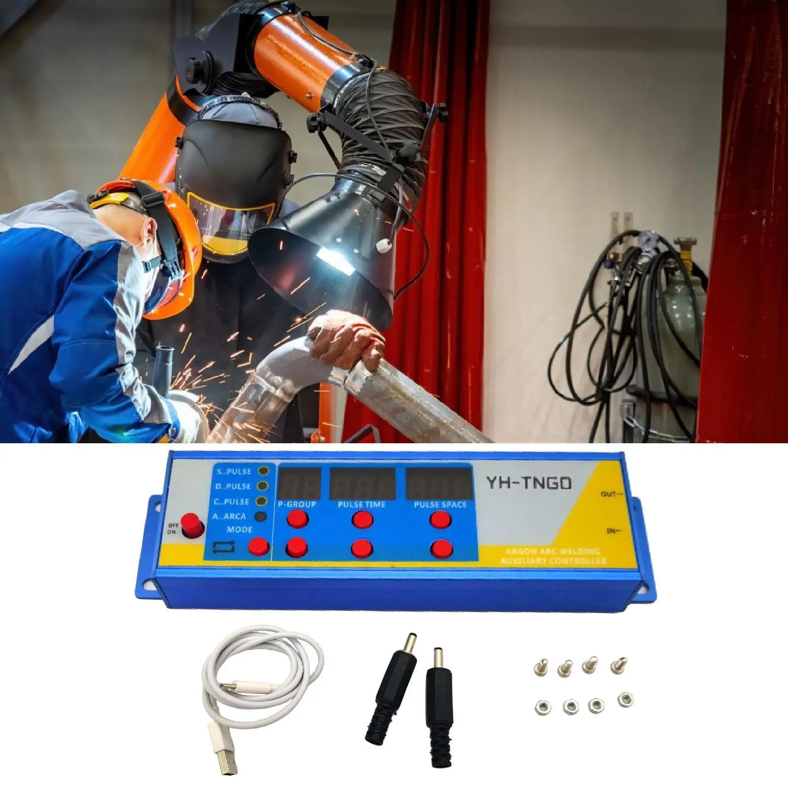 Cold Welding Machine Controller Auxiliary Tool Professional Household Accessories High Performance M4 Mounting Hole 4 Modes
Cold Welding Machine Controller Auxiliary Tool Professional Household Accessories High Performance M4 Mounting Hole 4 Modes