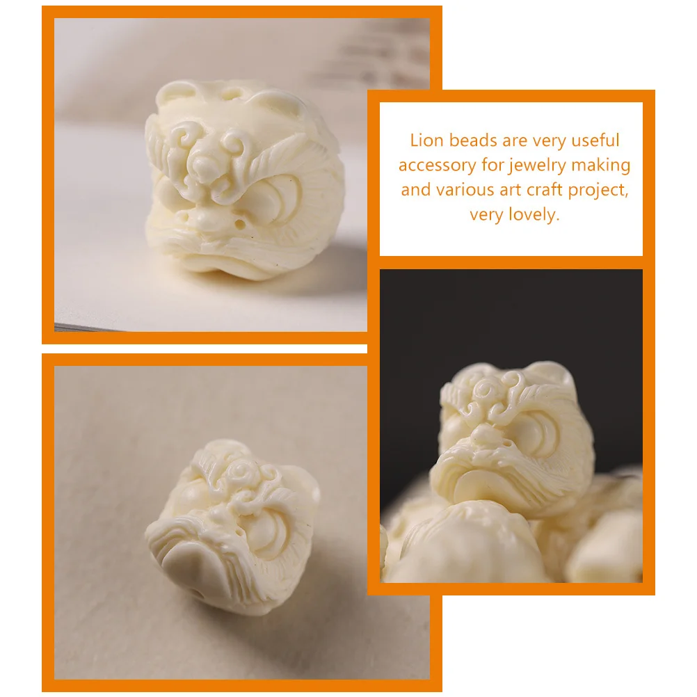6Pcs Resin Lion Head Spacer Beads Style Loose Charms for DIY Jewelry Craft Jewelry Beads DIY Supplies Lion Charms
6Pcs Resin Lion Head Spacer Beads Style Loose Charms for DIY Jewelry Craft Jewelry Beads DIY Supplies Lion Charms