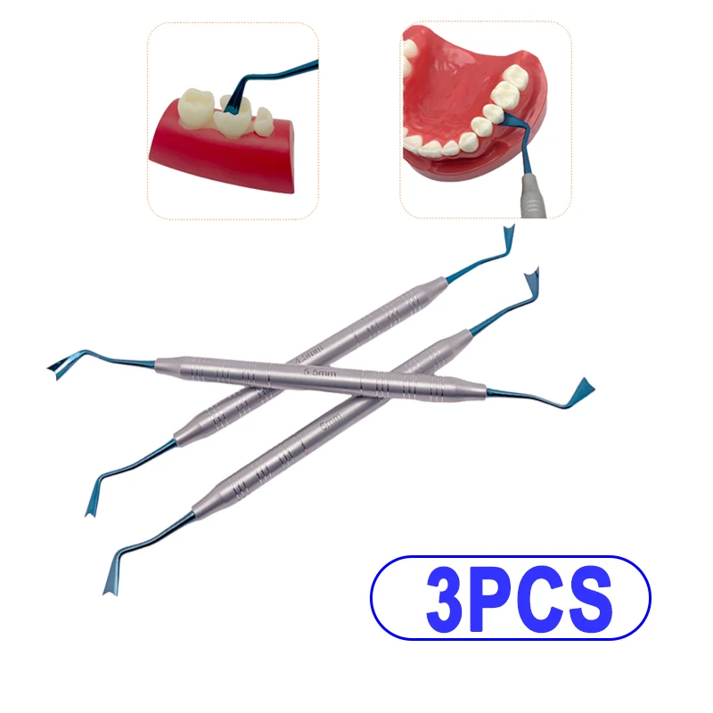 3Pcs Dental Implant Tool Gingival Retraction Dental Gum Separator Double Ends Dentist Gum Separator Isolation Tool Autoclavable
3Pcs Dental Implant Tool Gingival Retraction Dental Gum Separator Double Ends Dentist Gum Separator Isolation Tool Autoclavable