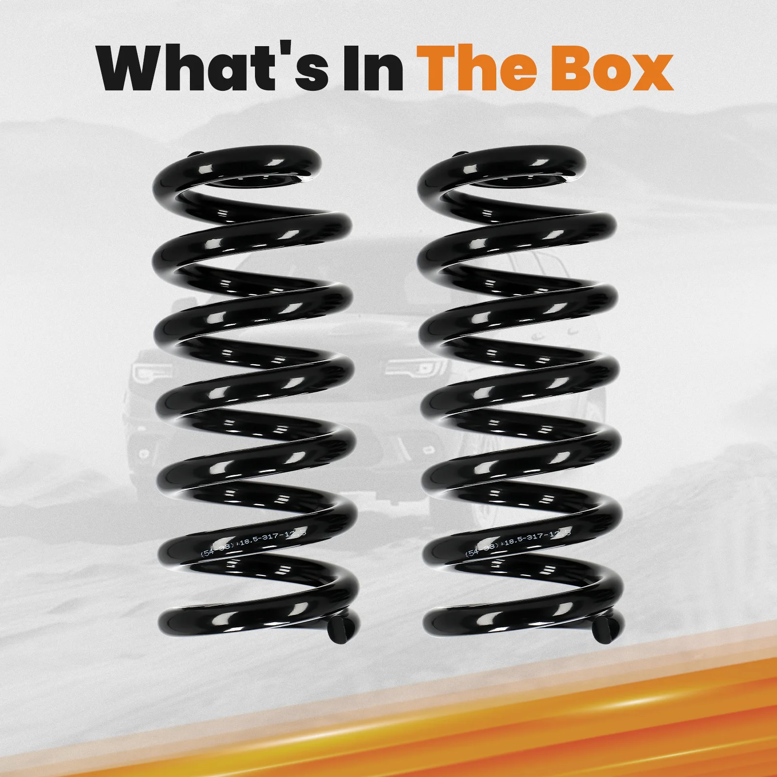 1" Front Lowering Coil Springs Drop Kit For Chevy C10 GMC C15 1963-87
1" Front Lowering Coil Springs Drop Kit For Chevy C10 GMC C15 1963-87