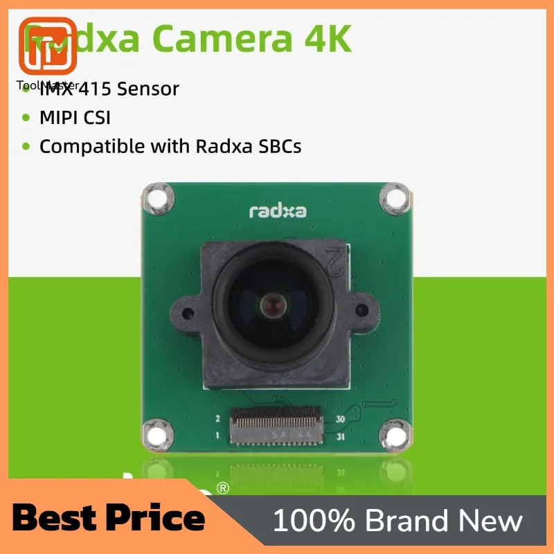 【Hot Sale】Radxa Camera 4K, Supports Radxa SBCs, IMX415 Sensor
【Hot Sale】Radxa Camera 4K, Supports Radxa SBCs, IMX415 Sensor