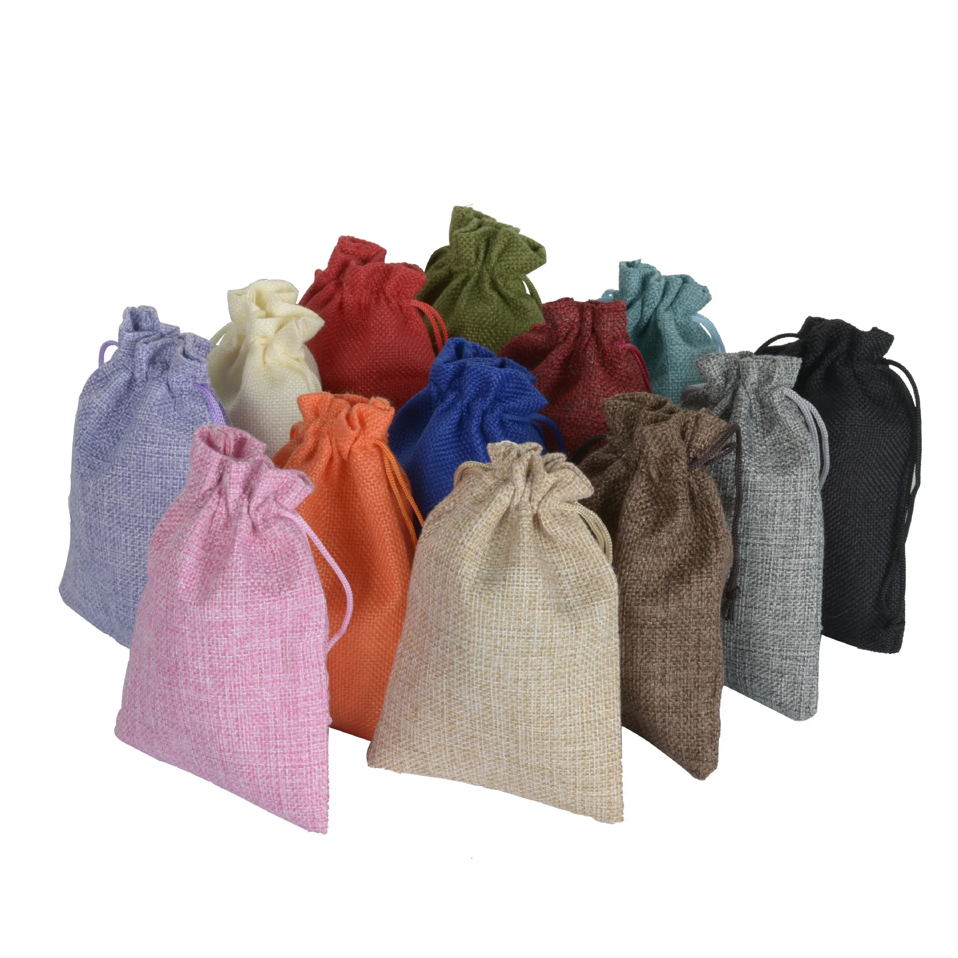 50pcs/lot 10*14cm Burlap Jute Drawstring Linen Bag Pouches For Wedding Candy Gift Packaging Bags Can Personalize Logo
50pcs/lot 10*14cm Burlap Jute Drawstring Linen Bag Pouches For Wedding Candy Gift Packaging Bags Can Personalize Logo