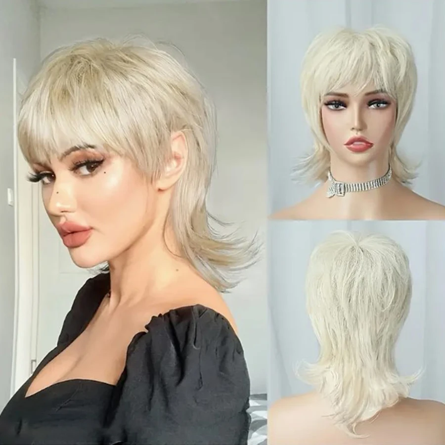 Короткий парик, лохматый многослойный парик шфали 80-х годов, парик с стрижкой пикси с блестками, вьющиеся синтетические накладные волосы для женщин, вечерние, косплей, использование
Короткий парик, лохматый многослойный парик шфали 80-х годов, парик с стрижкой пикси с блестками, вьющиеся синтетические накладные волосы для женщин, вечерние, косплей, использование