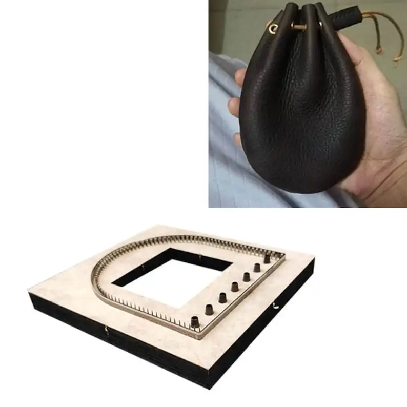 DIY Coin Bag Leather Cutting Die Cut Mold,Leather Crafts Kraft Tool,Beam Storage Bag Shape Custom Leather Punch Die Set
DIY Coin Bag Leather Cutting Die Cut Mold,Leather Crafts Kraft Tool,Beam Storage Bag Shape Custom Leather Punch Die Set