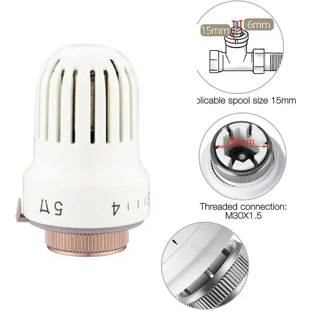 Eeatop 4/2pcs Radiator Thermostatic Valve Thermostatic Head Radiator Thermal Head Controller Radiator Thermostat For Heating Sys
Eeatop 4/2pcs Radiator Thermostatic Valve Thermostatic Head Radiator Thermal Head Controller Radiator Thermostat For Heating Sys