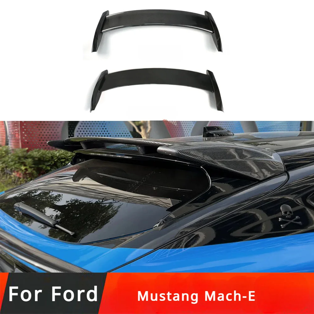 Spoilers Accessories Segmented Large Top Wing Rear GT Sports Fixed Wind Wing Carbon Fiber Style ABS for Ford Mustang Mach-E
Spoilers Accessories Segmented Large Top Wing Rear GT Sports Fixed Wind Wing Carbon Fiber Style ABS for Ford Mustang Mach-E