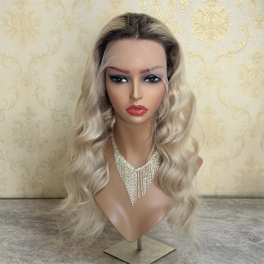 22inchs Long 13x4 Ombre Platinum Blonde Brazilian Body Wave Human Hair Wig Lace Front Natural Pre-Plucked Hairline
22inchs Long 13x4 Ombre Platinum Blonde Brazilian Body Wave Human Hair Wig Lace Front Natural Pre-Plucked Hairline