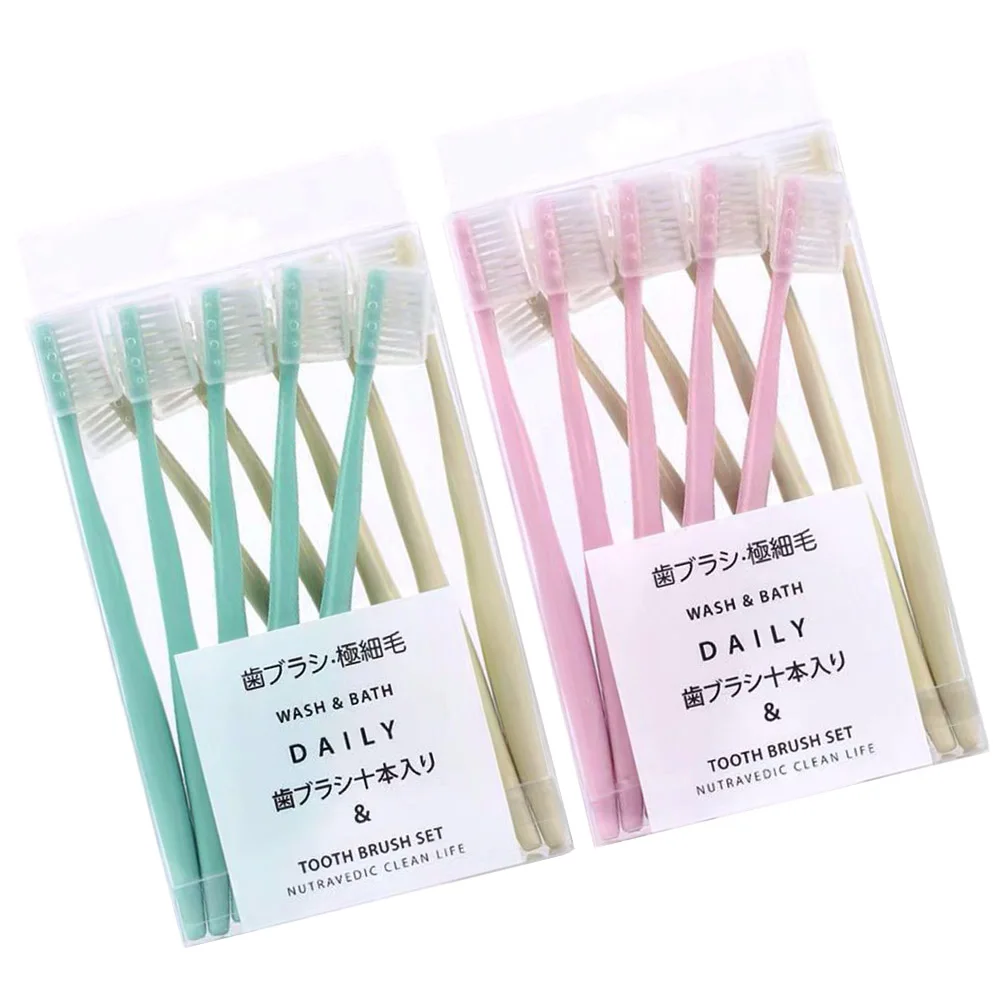 20 Pcs Soft Bristle Toothbrushes Premium 360 Degree Cleaning Gingival Protection Daily Portable Bristles Bamboo
20 Pcs Soft Bristle Toothbrushes Premium 360 Degree Cleaning Gingival Protection Daily Portable Bristles Bamboo