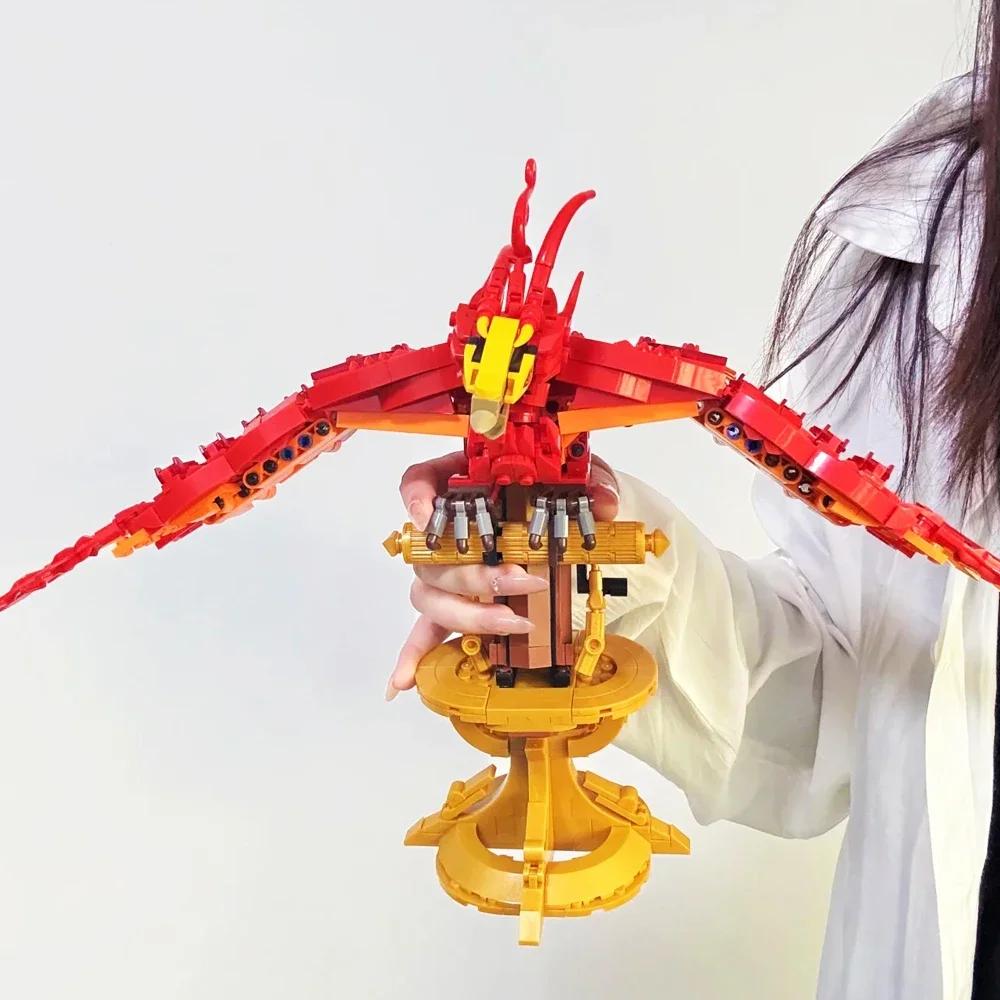 Серия Ideas Fire Phoenix, строительный блок, креативный эксперт, животное, Феникс, модель птиц, кирпич, игрушки «сделай сам» для мальчика, подарок на день рождения MOC
Серия Ideas Fire Phoenix, строительный блок, креативный эксперт, животное, Феникс, модель птиц, кирпич, игрушки «сделай сам» для мальчика, подарок на день рождения MOC
