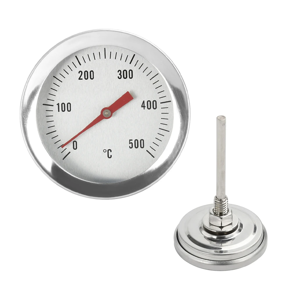 0-500℃ Stainless Steel Dial Pointer Thermometer BBQ Food Cooking Meat Thermometer Gauge Kitchen Tools
0-500℃ Stainless Steel Dial Pointer Thermometer BBQ Food Cooking Meat Thermometer Gauge Kitchen Tools