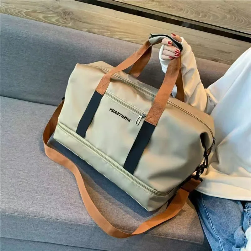 Large Capacity Travel Duffel Bag, Portable Hand Luggage Storage Bag for Short Trips & Business Travel
Large Capacity Travel Duffel Bag, Portable Hand Luggage Storage Bag for Short Trips & Business Travel