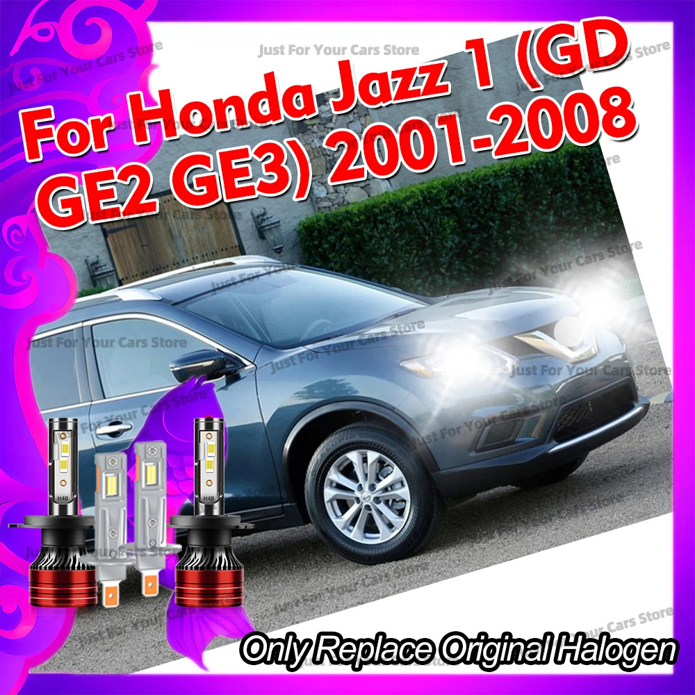 2/4x Led Headlights 6000K Fog Lamps 28000LM Auto CSP Bulbs For Honda Jazz 1 (GD GE2 GE3) 2001 2002 2003 2004 2005 2006 2007 2008
2/4x Led Headlights 6000K Fog Lamps 28000LM Auto CSP Bulbs For Honda Jazz 1 (GD GE2 GE3) 2001 2002 2003 2004 2005 2006 2007 2008