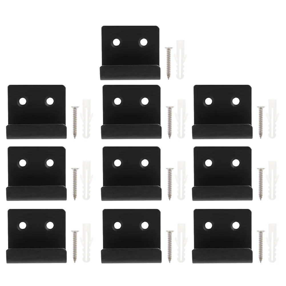 10 Pcs Wall Mount Tile Hook Hanger Picture Frame Clips Thicken Mirror Brackets Ceramic Black for Frameless
10 Pcs Wall Mount Tile Hook Hanger Picture Frame Clips Thicken Mirror Brackets Ceramic Black for Frameless