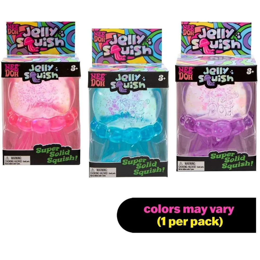 New Schylling Jellyfish Healing Series Needoh Nice Cube Stress Relief Pinch Toy Children's Gift
New Schylling Jellyfish Healing Series Needoh Nice Cube Stress Relief Pinch Toy Children's Gift