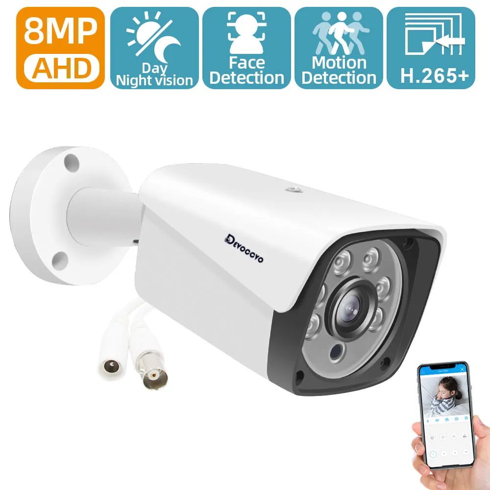 Wired CCTV 4K Analog ahd Camera HD Lens Outdoor Night Vision Video Surveillance Security Camera BNC 8MP For AHD DVR System
Wired CCTV 4K Analog ahd Camera HD Lens Outdoor Night Vision Video Surveillance Security Camera BNC 8MP For AHD DVR System