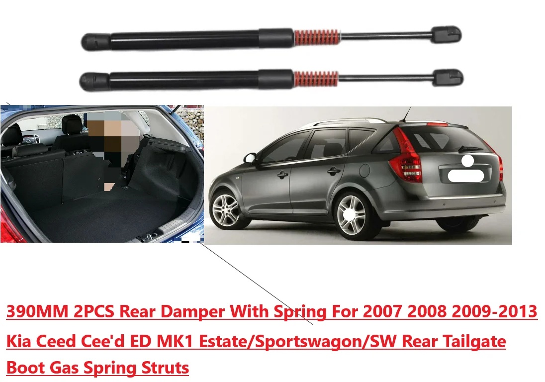 Damper With Spring For 2007-2013 Kia Ceed Cee'd ED MK1 Estate/Sportswagon Rear Tailgate Boot Gas Spring Struts Prop Lift Support
Damper With Spring For 2007-2013 Kia Ceed Cee'd ED MK1 Estate/Sportswagon Rear Tailgate Boot Gas Spring Struts Prop Lift Support