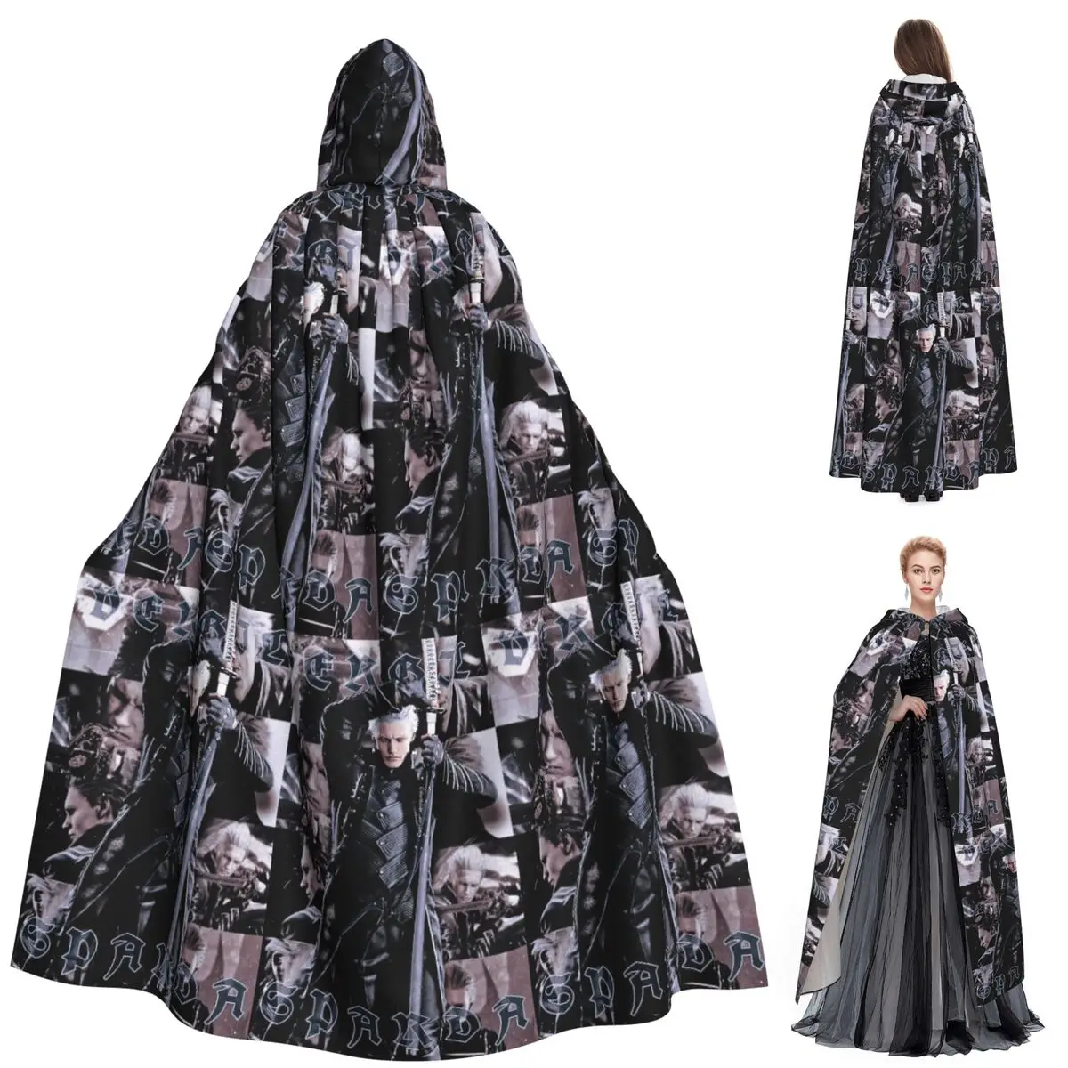 Вергиль из Дьявола May Cry Seri Длинный плащ с капюшоном Ведьма Средневековый костюм Накидка для косплея ХэллоуинВечеринка для взрослых Унисекс
Вергиль из Дьявола May Cry Seri Длинный плащ с капюшоном Ведьма Средневековый костюм Накидка для косплея ХэллоуинВечеринка для взрослых Унисекс