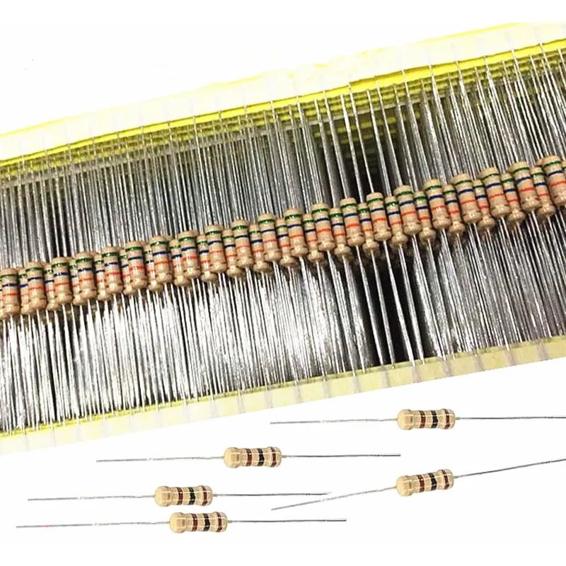 100pcs 1/2w 0.5W 5% Carbon Film Resistor 1R~1M 2.2R 10R 22R 47R 51R 100R 150R 470R 1K 4.7K 10K 47K 2.2 6.8K 10 22 47 51 100R 150
100pcs 1/2w 0.5W 5% Carbon Film Resistor 1R~1M 2.2R 10R 22R 47R 51R 100R 150R 470R 1K 4.7K 10K 47K 2.2 6.8K 10 22 47 51 100R 150