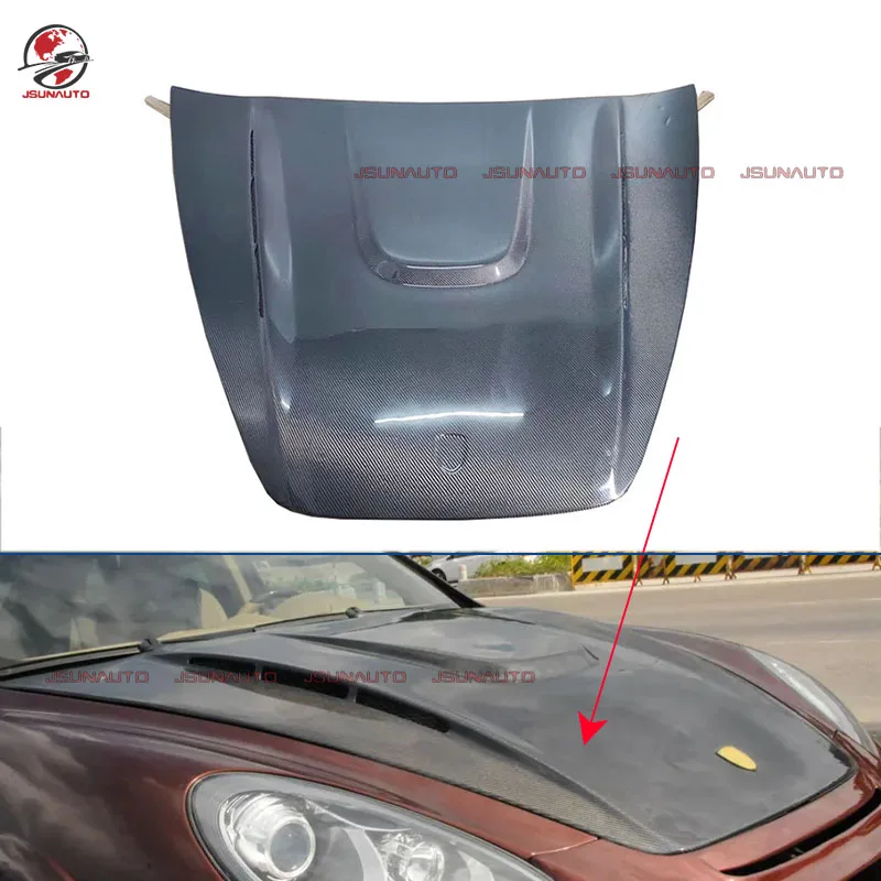 For Porsche Cayenne 958 Carbon Fiber Front Engine Hood Body Kit For 2011-2014 Cayenne Turbo Hood Bonnet Vent Cover 
For Porsche Cayenne 958 Carbon Fiber Front Engine Hood Body Kit For 2011-2014 Cayenne Turbo Hood Bonnet Vent Cover