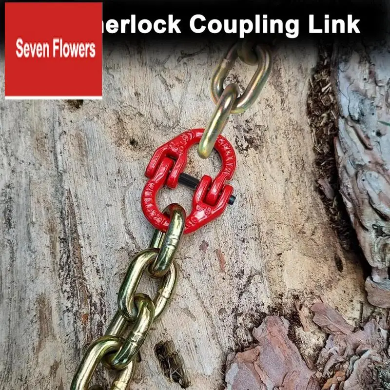A84Z-Safety Chain Connector Link, 1/2IN Tow Hitch Hammerlock Coupling Link, 2 Pack G80 Alloy Steel Tow Chain Connector
A84Z-Safety Chain Connector Link, 1/2IN Tow Hitch Hammerlock Coupling Link, 2 Pack G80 Alloy Steel Tow Chain Connector