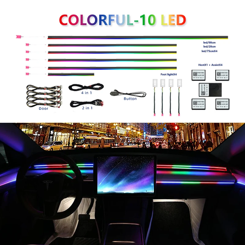 Для CHEVROLET MALIBU для 2013-2018 Smart 64 RGB цветные автомобильные самоклеящиеся полоски, простая установка, атмосфера автомобильных фонарей
Для CHEVROLET MALIBU для 2013-2018 Smart 64 RGB цветные автомобильные самоклеящиеся полоски, простая установка, атмосфера автомобильных фонарей