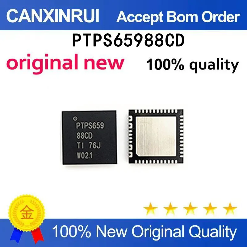 (5-100 pieces)PTPS65988CD brand new QFN
(5-100 pieces)PTPS65988CD brand new QFN