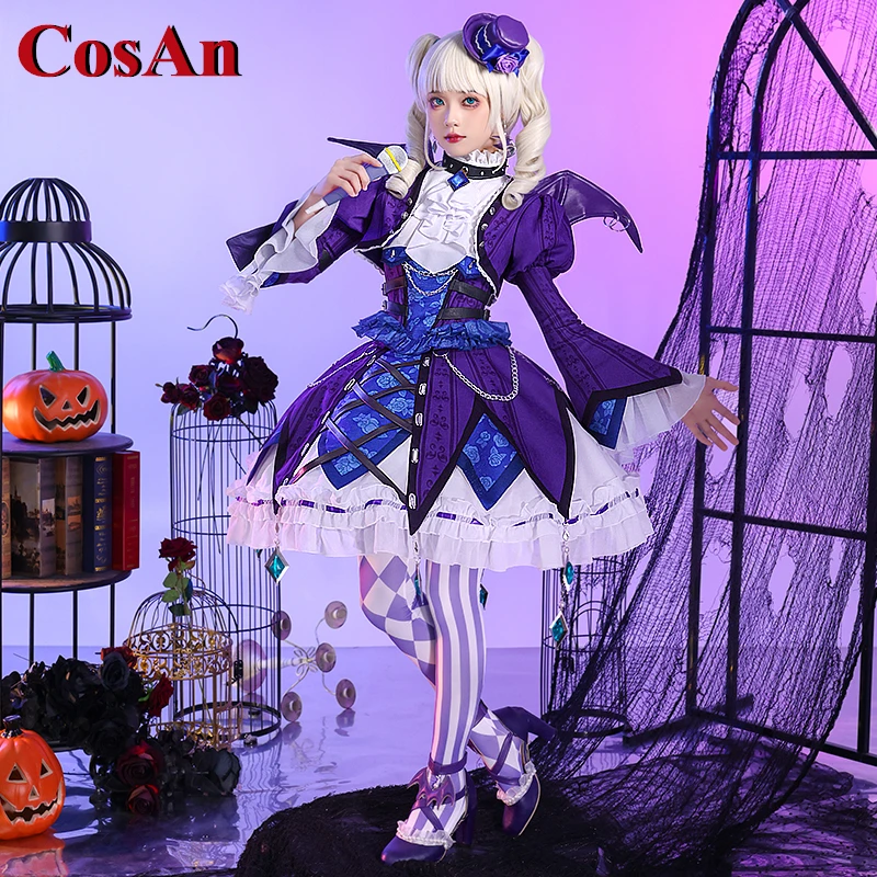 CosAn, горячая игра Aikatsu Todo Yurika, карнавальный костюм, великолепное милое готическое торжественное платье, одежда для ролевых игр и мероприятий
CosAn, горячая игра Aikatsu Todo Yurika, карнавальный костюм, великолепное милое готическое торжественное платье, одежда для ролевых игр и мероприятий