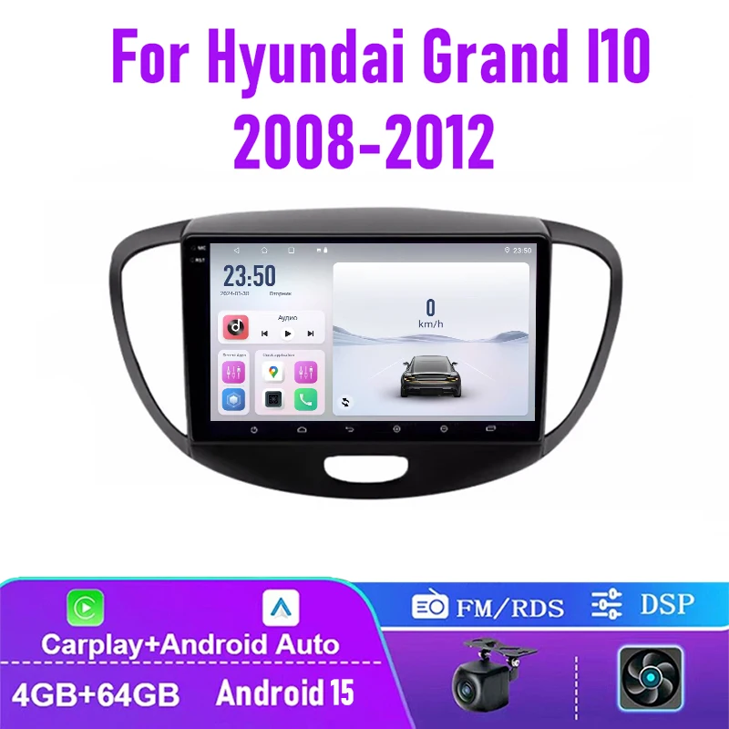 9" 4-64GB For Hyundai Grand I10 2008-2012 Car Radio Wireless Carplay Android Auto QLED Touchscreen Head Unit FM BT
9" 4-64GB For Hyundai Grand I10 2008-2012 Car Radio Wireless Carplay Android Auto QLED Touchscreen Head Unit FM BT