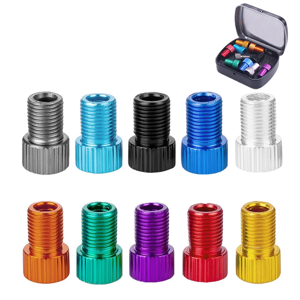 10PCS Bicycle Bike Valve Adapter Presta To Schraders Car Valve Car Pump Air Nozzle Tube Tools Bicycle Accessories
10PCS Bicycle Bike Valve Adapter Presta To Schraders Car Valve Car Pump Air Nozzle Tube Tools Bicycle Accessories