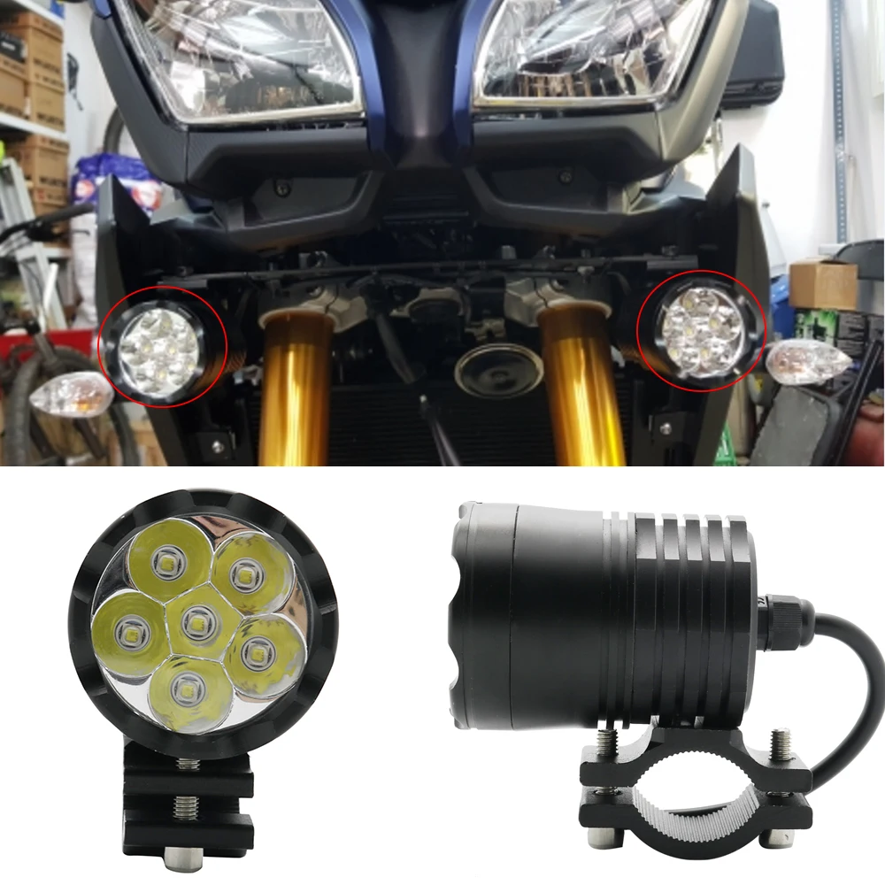 1/2PCS 60W Additional Led Headlights for Motorcycle Universal Moto Spotlight LED Motorcycle Headlight Auxiliary 12V 24V Car Lamp
1/2PCS 60W Additional Led Headlights for Motorcycle Universal Moto Spotlight LED Motorcycle Headlight Auxiliary 12V 24V Car Lamp