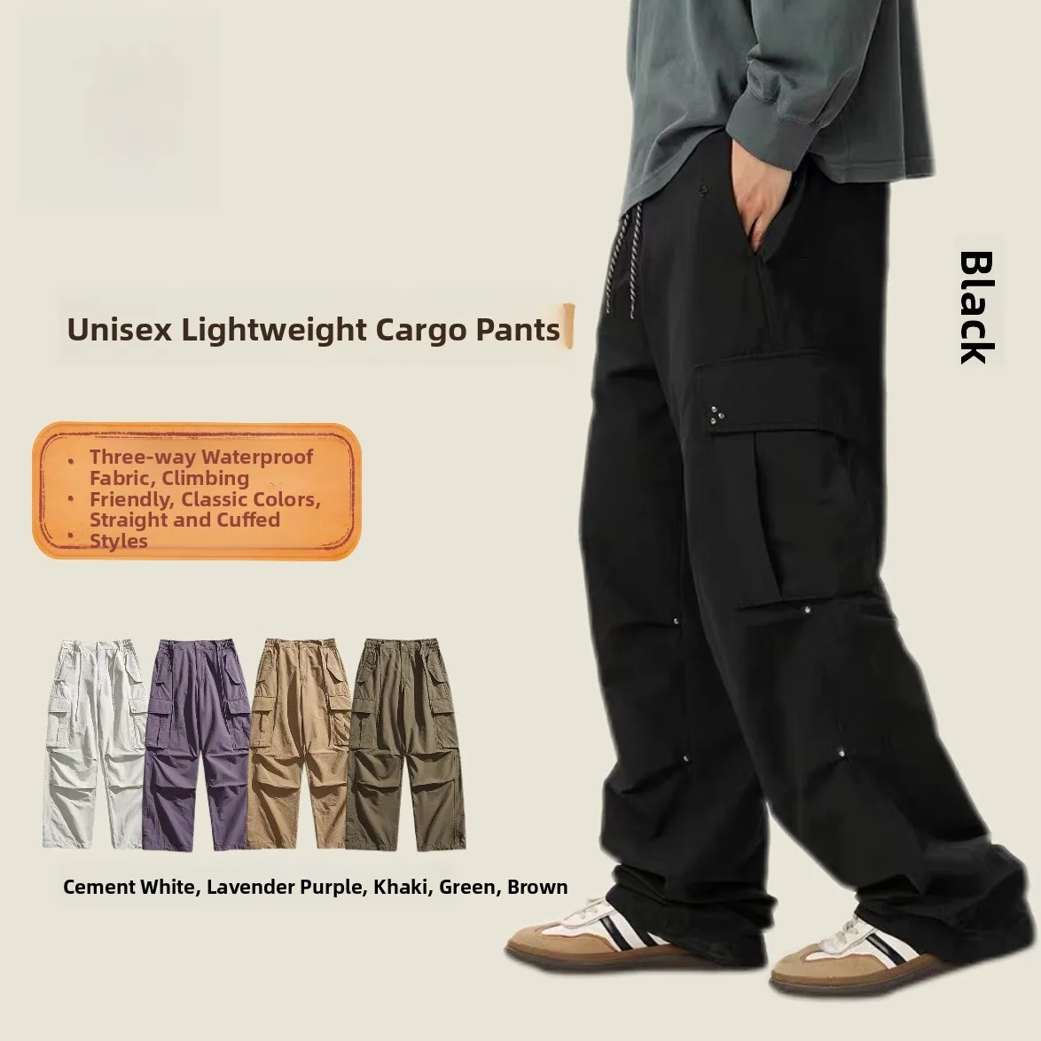 Легкие функциональные рабочие брюки Blaarmada для активного отдыха, широкие штанины, без застежек, длинные, из нейлоновой ткани, дышащие, комфортные
Легкие функциональные рабочие брюки Blaarmada для активного отдыха, широкие штанины, без застежек, длинные, из нейлоновой ткани, дышащие, комфортные