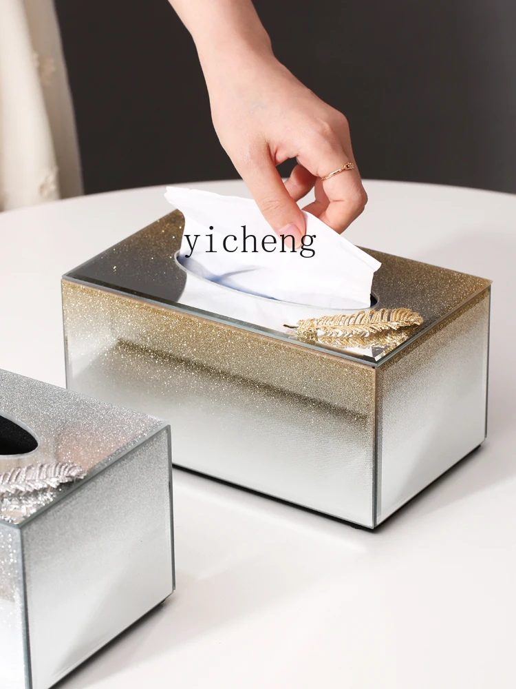 LSL High-End Light Luxury Premium Tissue Box for Living Room Bedroom Desktop Household Glass Tissue Box
LSL High-End Light Luxury Premium Tissue Box for Living Room Bedroom Desktop Household Glass Tissue Box