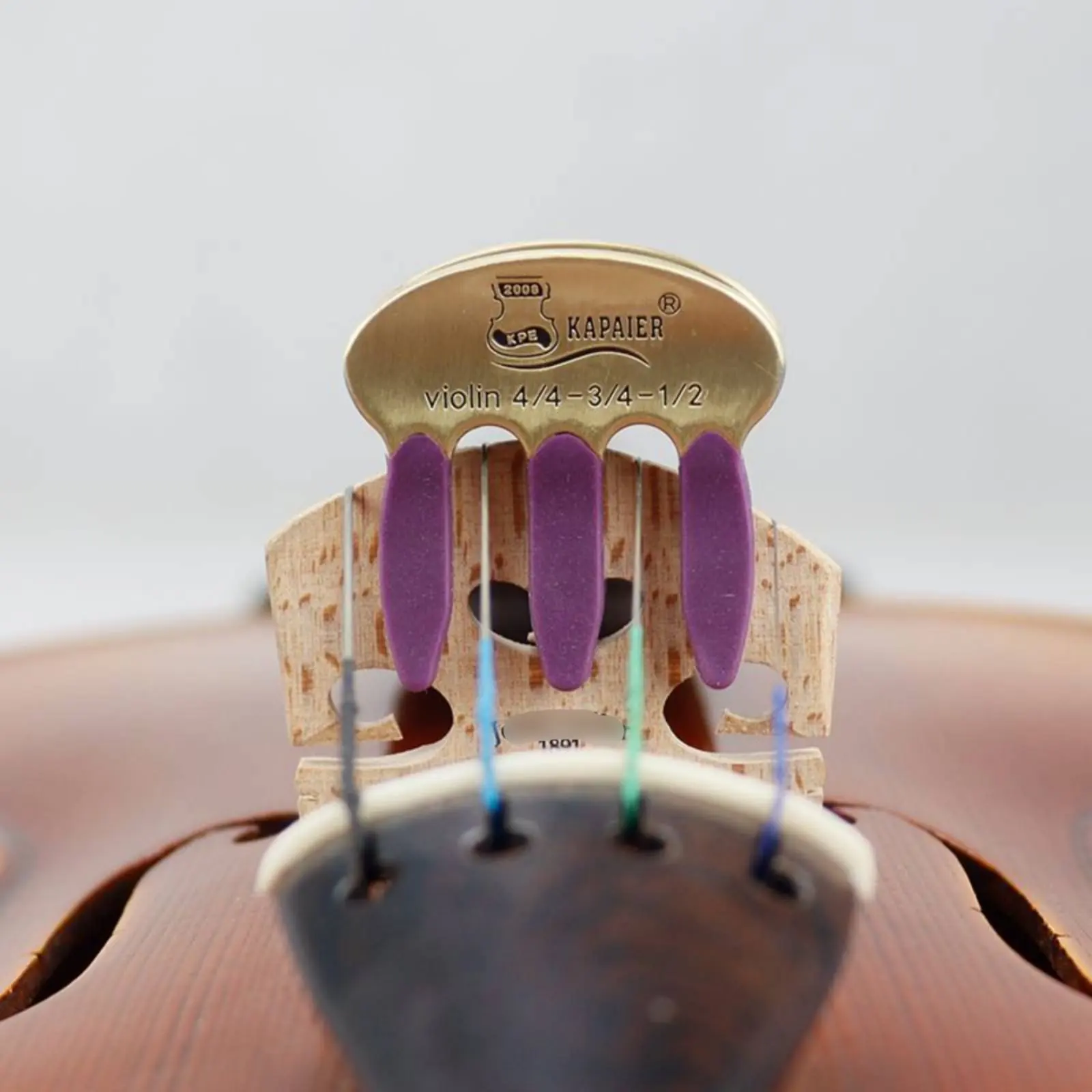 Metal Violin Mute Highest Muting Violin Practice Mute Sound Dampener Easy to Attach Music Accessory Protects Bridge
Metal Violin Mute Highest Muting Violin Practice Mute Sound Dampener Easy to Attach Music Accessory Protects Bridge