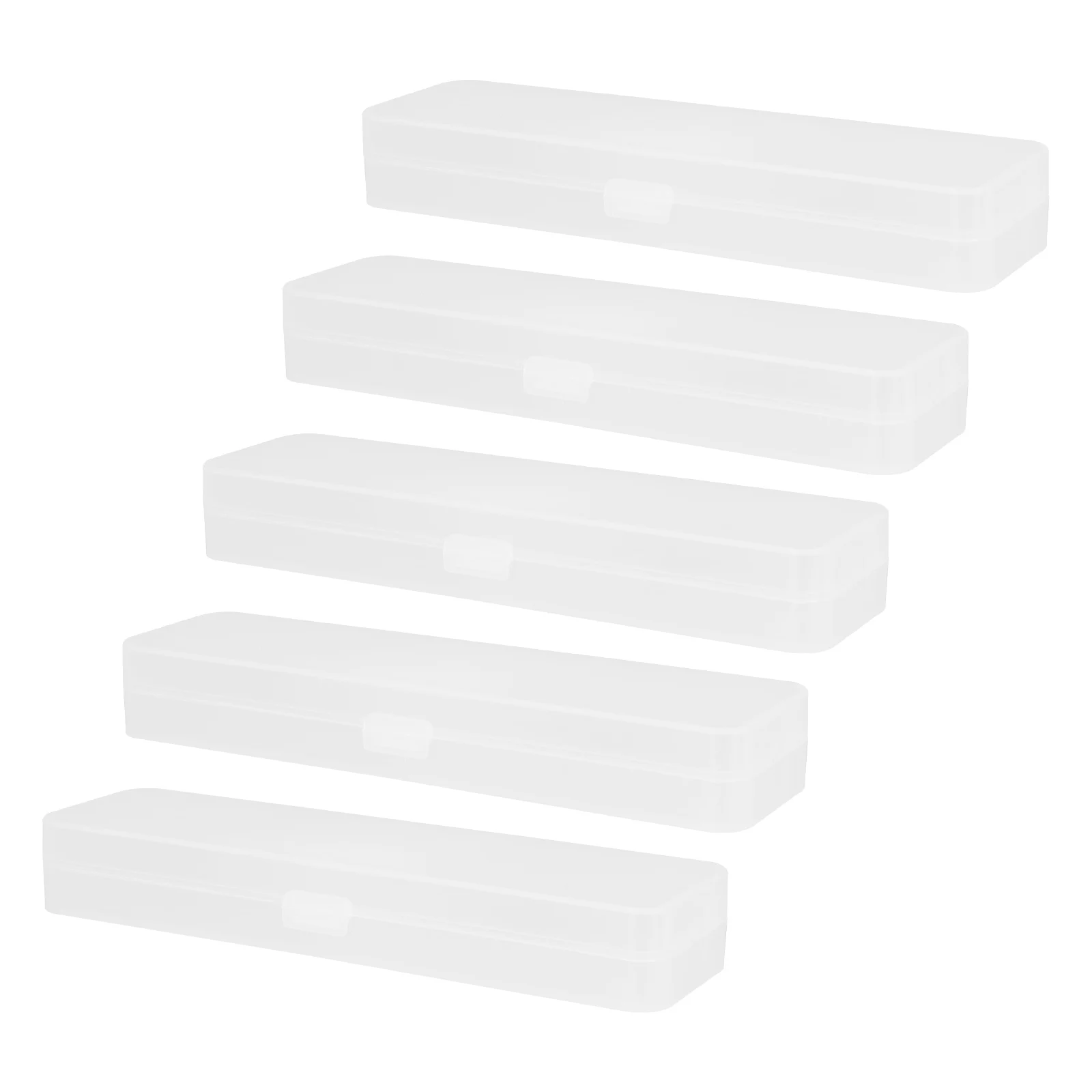 5Pcs Pencil Case Stationery Holder Plastic Transparent Multipurpose Storage Box for Students Durable Oblong Pen Box
5Pcs Pencil Case Stationery Holder Plastic Transparent Multipurpose Storage Box for Students Durable Oblong Pen Box